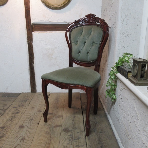 イギリス アンティーク 家具 ダイニングチェア 椅子 イス 店舗什器 カフェ 木製 マホガニー 英国 DININGCHAIR 4533d