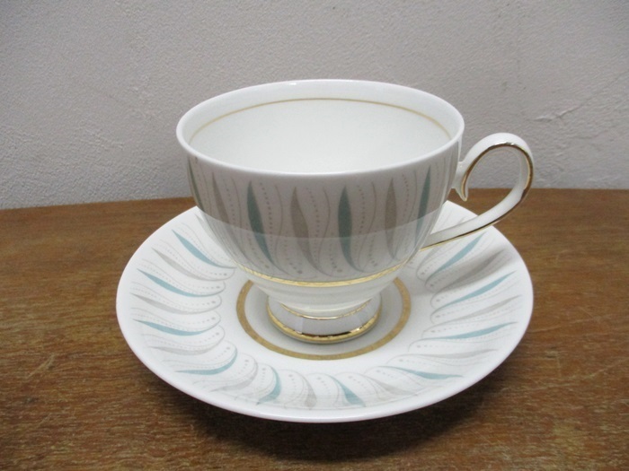 カップ ソーサー コーヒーカップ ティーカップ 茶器 イギリス 英国製 キッチン雑貨 tableware 0535b_画像1