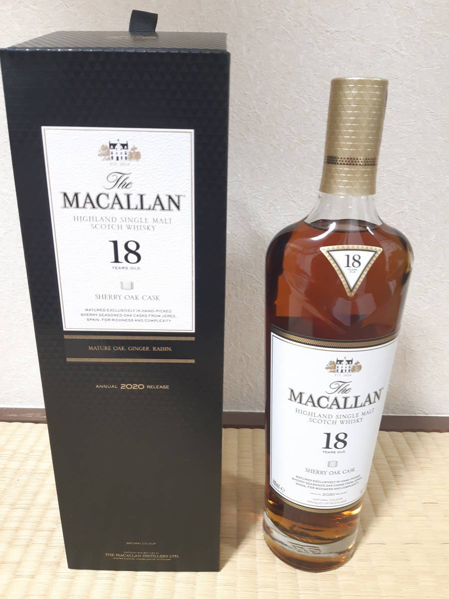☆The MACALLAN ザ・マッカラン 18年 シェリーオークカスク ウイスキー