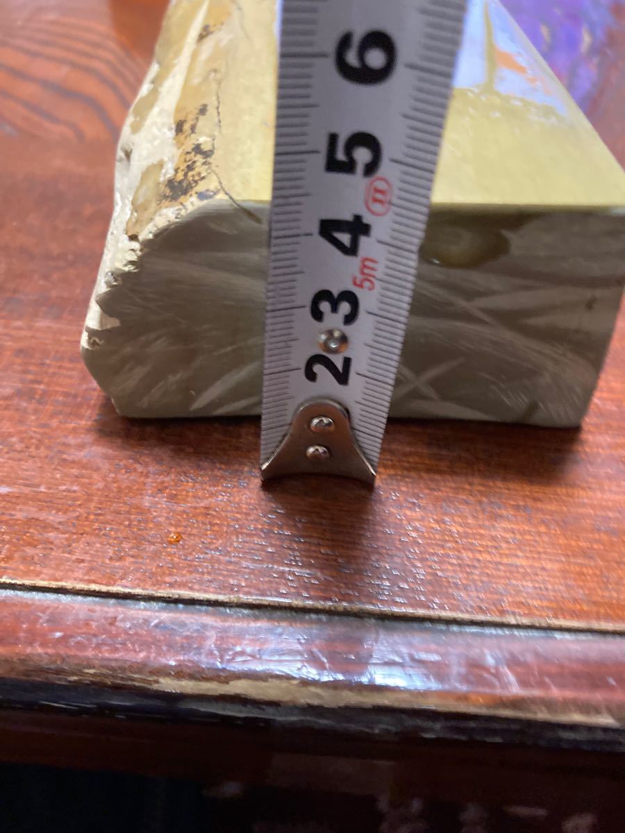 高級 天然砥石 滋賀県 朽木相岩谷産 仕上げ砥石 1719g