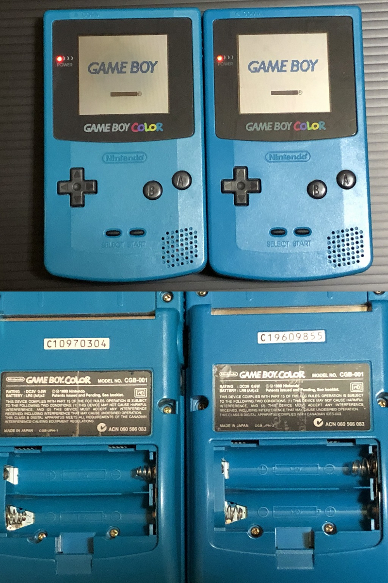 ゲームボーイカラー×9台 ポケット×2台 本体 ジャンク 起動確認済み