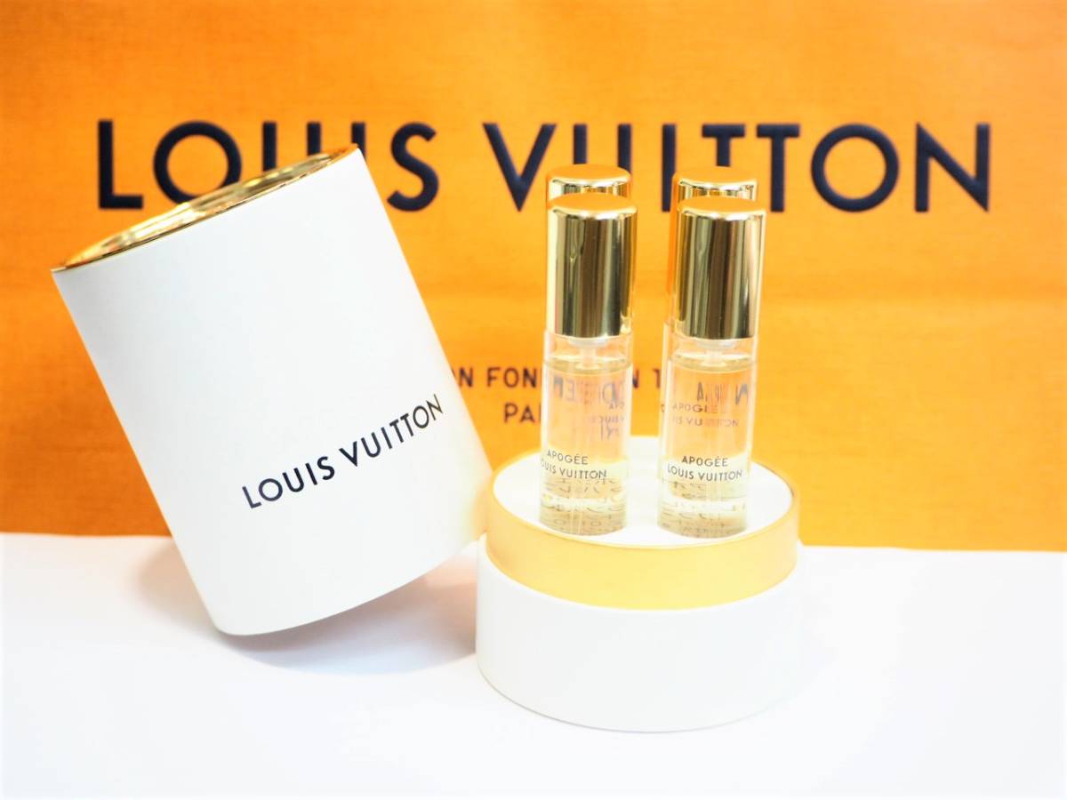 未使用☆LOUIS VUITTON/ルイ ヴィトン☆APOGEE/アポジェ 香水 オードゥ パルファン トラベルスプレー レフィル 7.5ml×4☆ブランド  58227