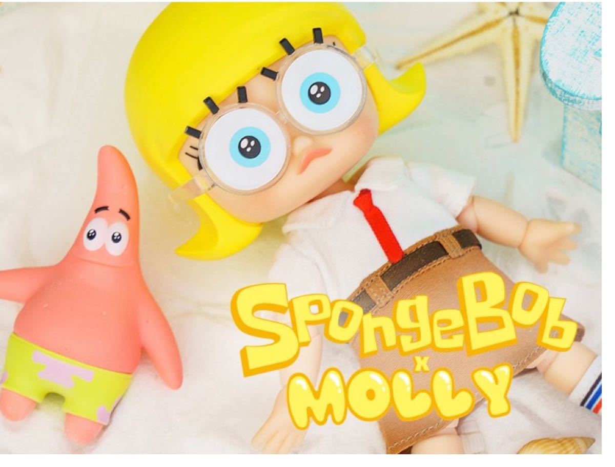 MOLLY × SpongeBob アクションフィギュア | nickelcitydelivery.com