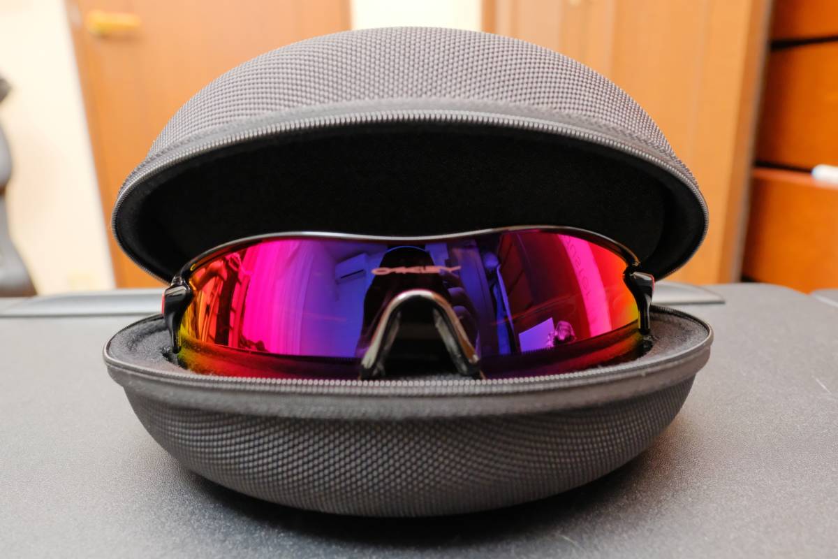 即決/ほぼ新品】OAKLEY サングラス アジアンフィット プリズム ミラー