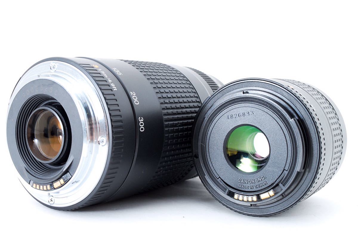 2セット Canon EF35-80 EF75-300標準望遠