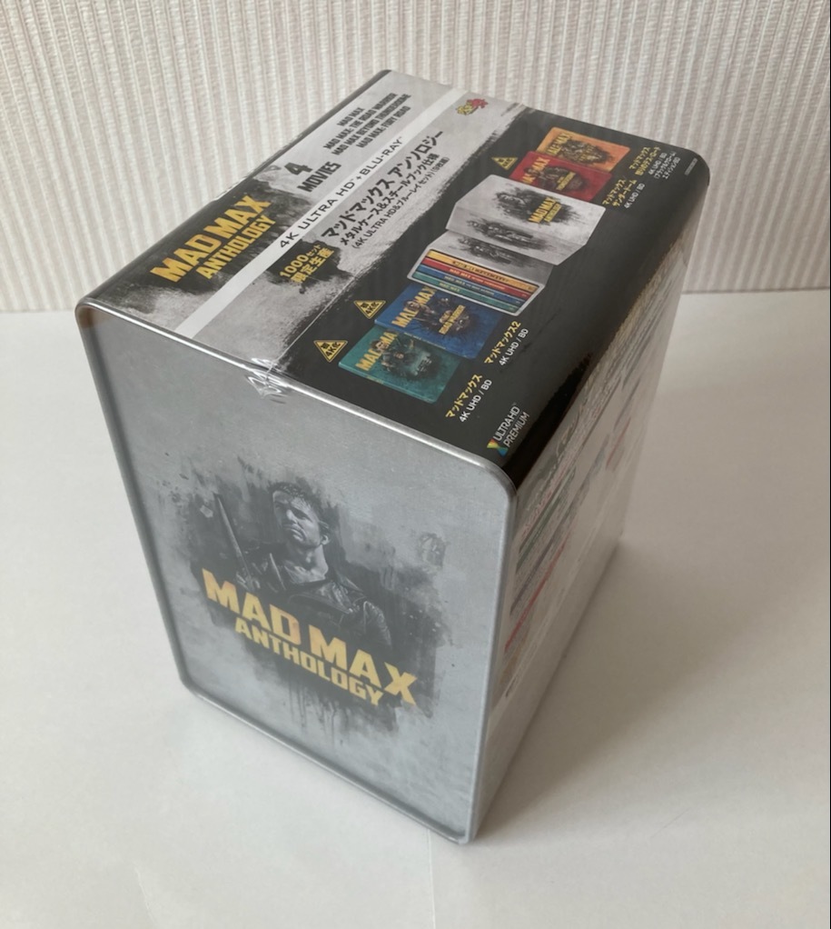 最新作の 4K メタルケース アンソロジー マッドマックス (1000セット 