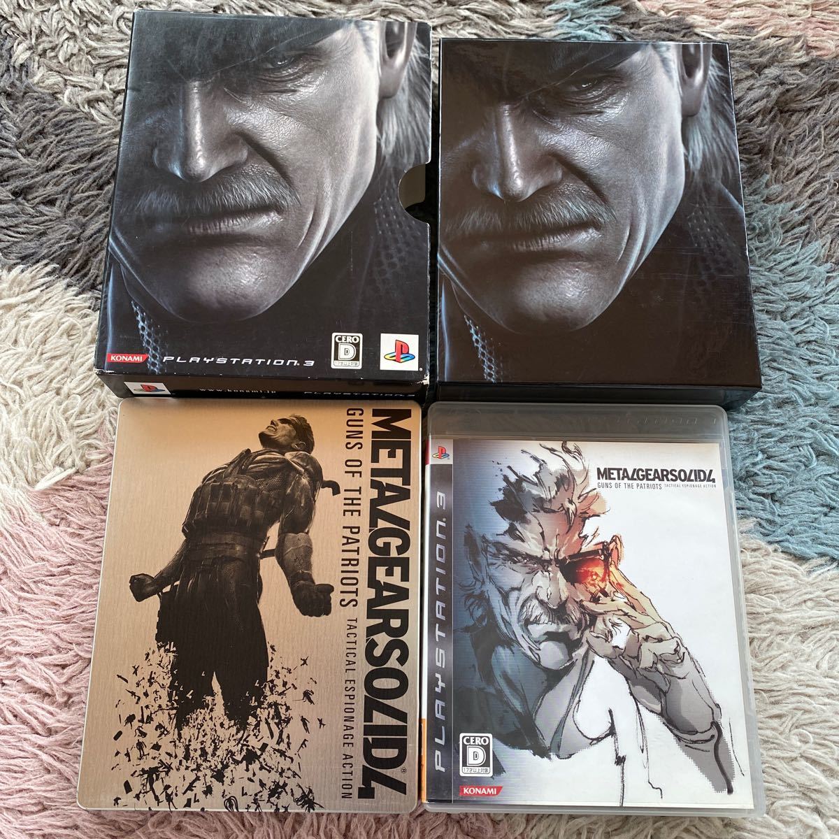 PS2 .3 メタルギアソリッド METAL GEAR SOLID ソフト3枚