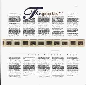 【 The Get Up Kids Four Minute Mile 】LP Vinyl 廃盤 ザ・ゲット・アップ・キッズ Power Pop Emo Shellac エモ パワーポップ Fuji Rock_画像4