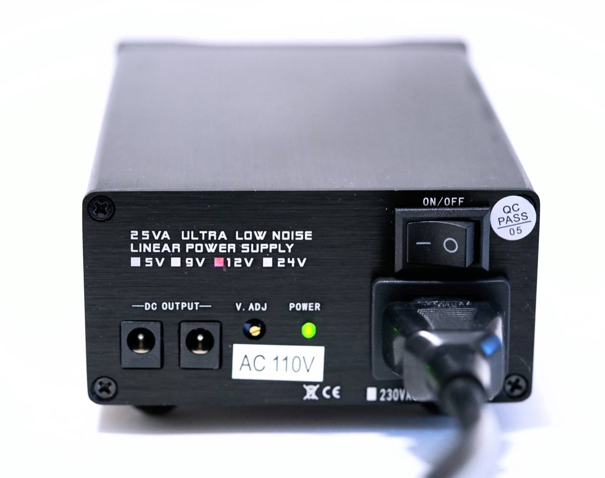 12V 2A 25W 超低ノイズリニア電源 アイルランドTalema社製 12V 2A 25W 超低ノイズリニア電源 アイルランドTalema社製