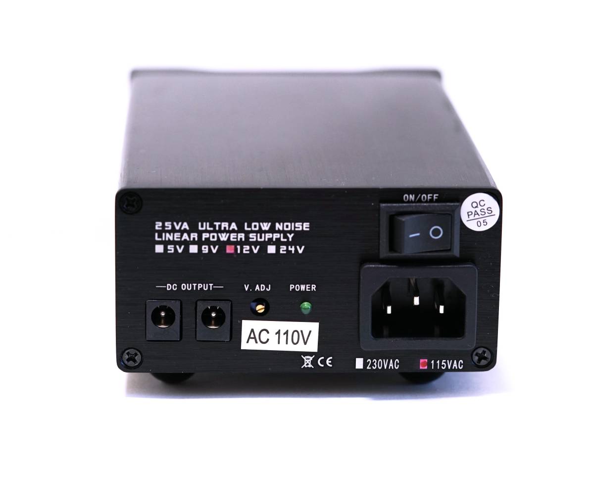 12V 2A 25W 超低ノイズリニア電源 アイルランドTalema社製 12V 2A 25W 超低ノイズリニア電源 アイルランドTalema社製
