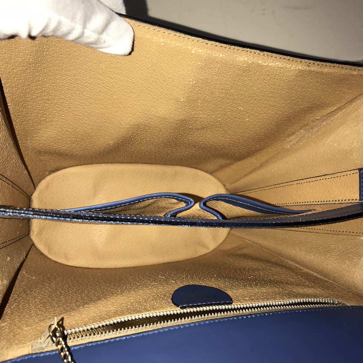 激レア 良品 希少カラー 90'S OLD CELINE ショルダーバッグ サークル金具 ロイヤルブルー バイカラー 年代物 ヴィンテージバッグ 斜め掛け 激レア 良品 希少カラー 90'S OLD CELINE ショルダーバッグ サークル金具 ロイヤルブルー バイカラー 年代物 ヴィンテージバッグ 斜め掛け