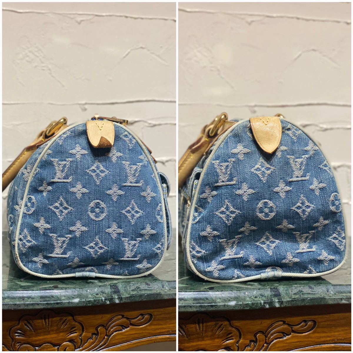 希少 Louis Vuitton モノグラムデニム ネオスピーディ 希少 Louis Vuitton モノグラムデニム ネオスピーディ