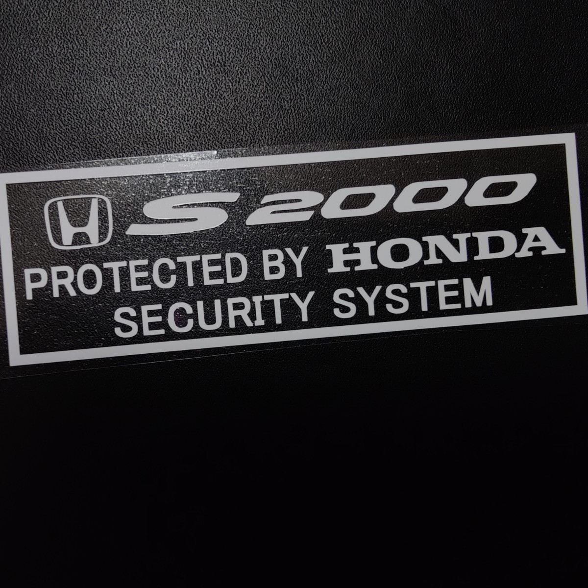 ホンダ S2000 セキュリティステッカー 2枚 MODULO X