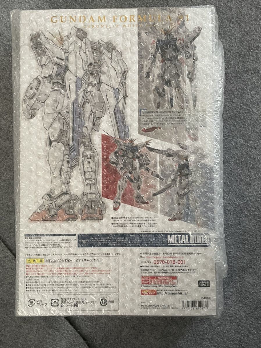 新品未開封品 METAL BUILD 機動戦士ガンダムF91 CHRONICLE WHITE Ver