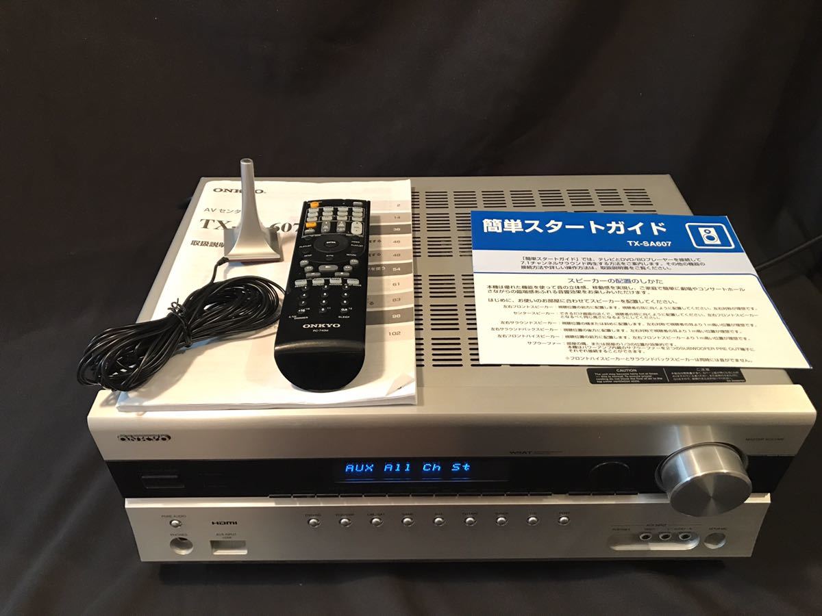 ヤフオク! - 【美品】【送料無料】ONKYO AVアンプ TX-SA60...