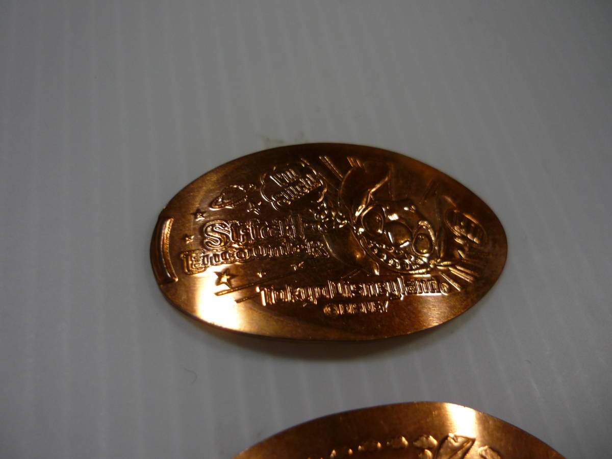 【送料無料】スーベニアメダル 2個セット 東京ディズニーランド スティッチ メダル