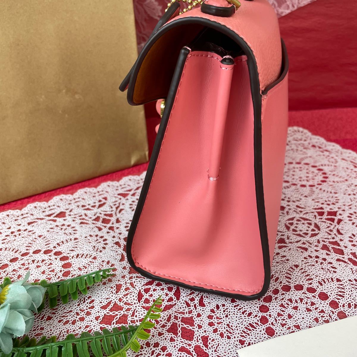 COACH*コーチ 2wayバッグ タビートップハンドル20 ピンク