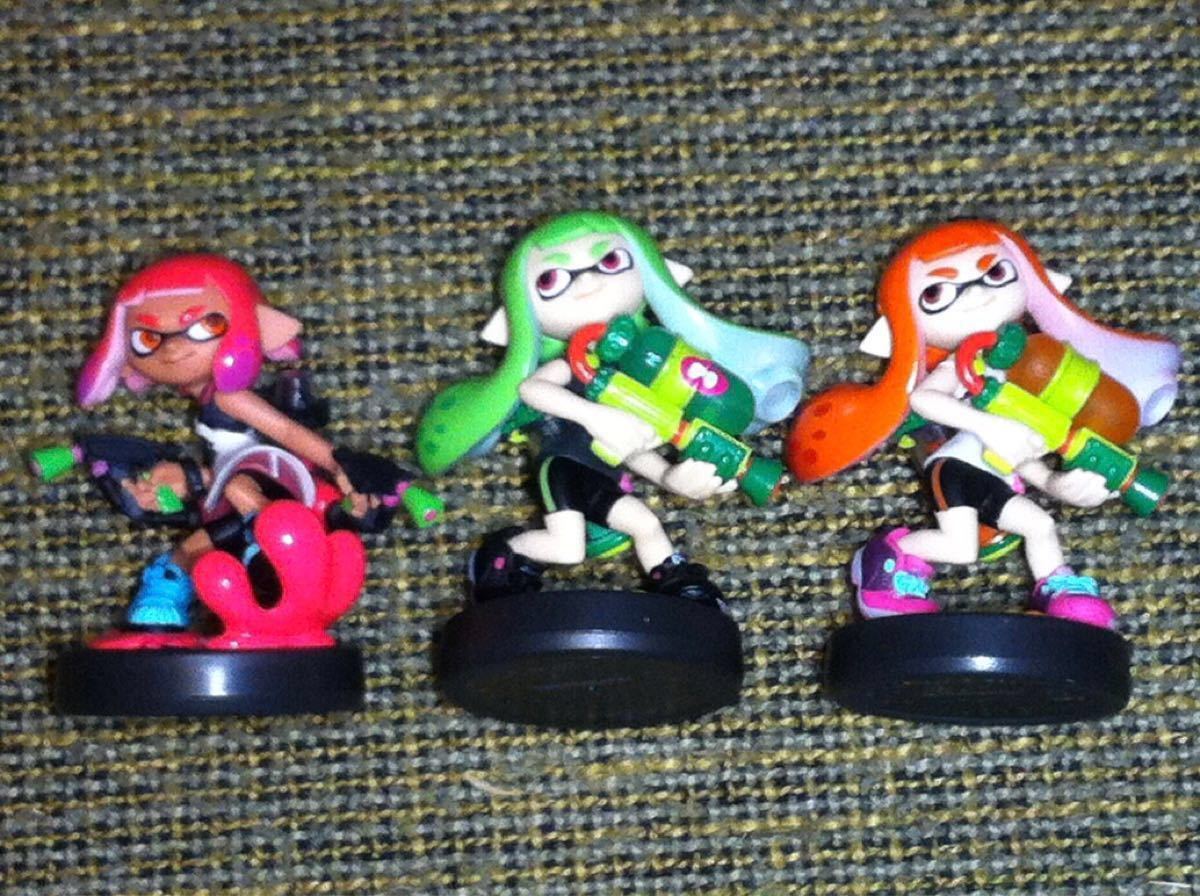 amiibo スプラトゥーン 全16種類セット アミーボ タコ ガール ボーイ ヒメ イイダ アオリ ホタル イカ