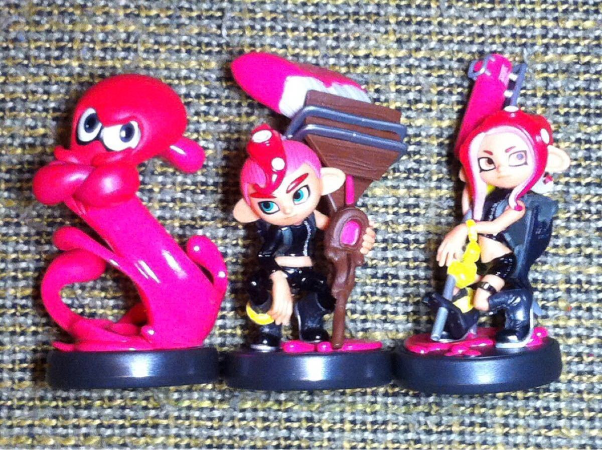 amiibo スプラトゥーン 全16種類セット アミーボ タコ ガール ボーイ ヒメ イイダ アオリ ホタル イカ