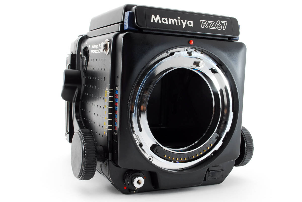 【良品】Mamiya RZ67 Pro Body + Waist Level Finder 120 Film Back #r264 マミヤ r264@SY 大判、中判カメラ用