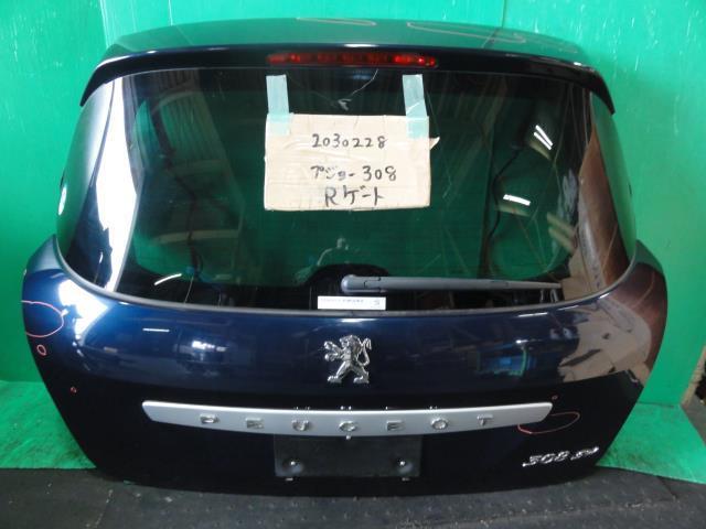 プジョー 308 ABA-T7W5F02 バックドアASSY 419985