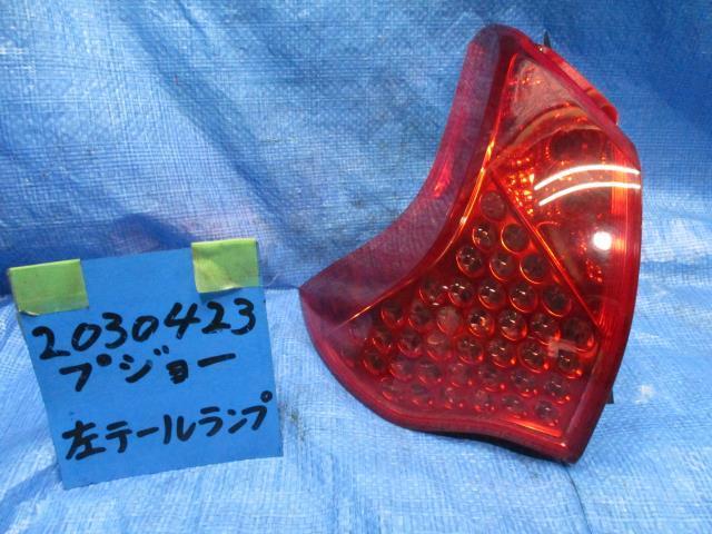  Peugeot 3008 ABA-T85F02 left tail lamp 421061