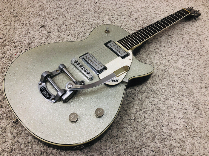 Gretsch Electromatic Pro Jet G5236T Silver Sparkle グレッチ エレクトロマチック シルバースパークル【ちょい訳有り品】♪_画像1