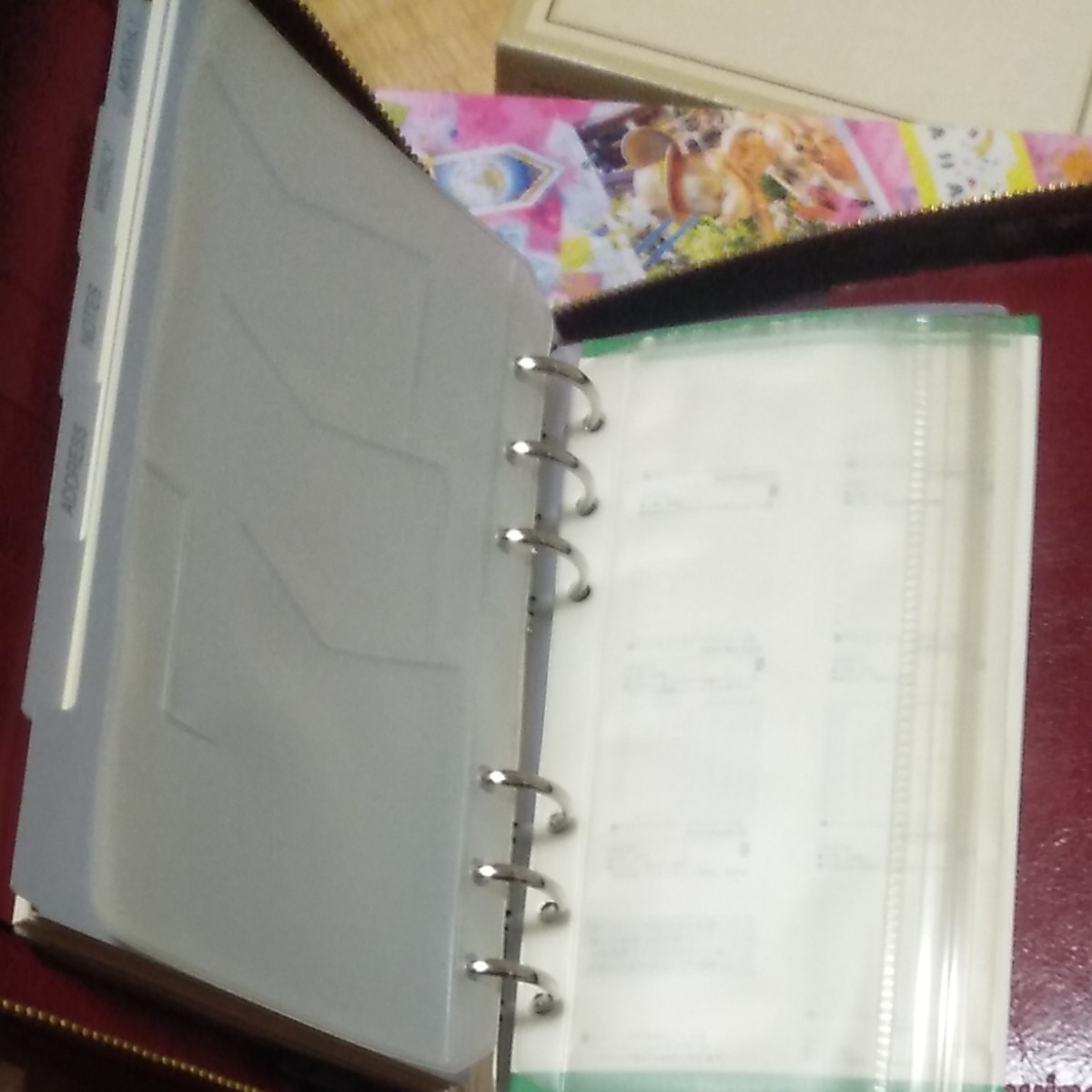 再値下げしました!システムバインダー ダヴィンチ 中身つき-