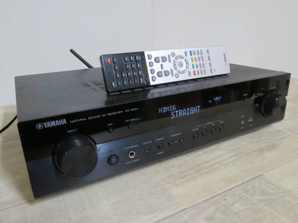 美品! YAMAHA ヤマハ AVアンプ RX-S601 AVレシーバー 5.1ch Bluetooth