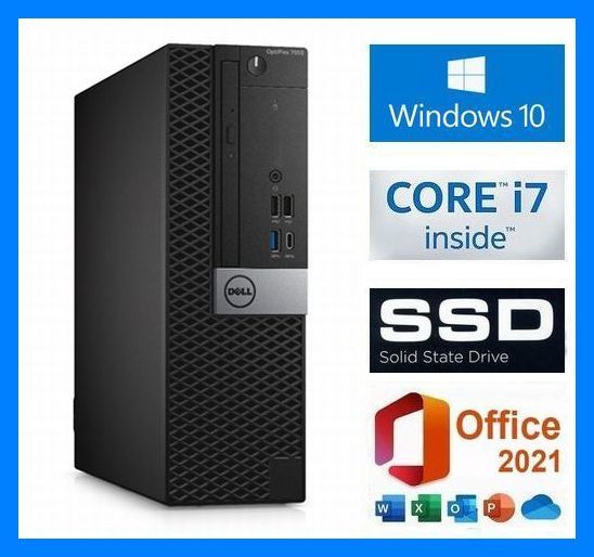 第7世代i7-7700(4.2GHz×8)◇大容量メモリ32GB◇新品SSD(M.2) 1TB◇大