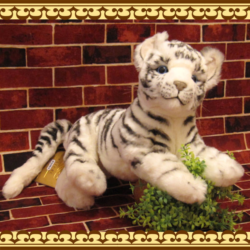  настоящий . тигр. мягкая игрушка baby белый Tiger большой .. произведение искусства . главный ... украшение интерьер .. предмет 