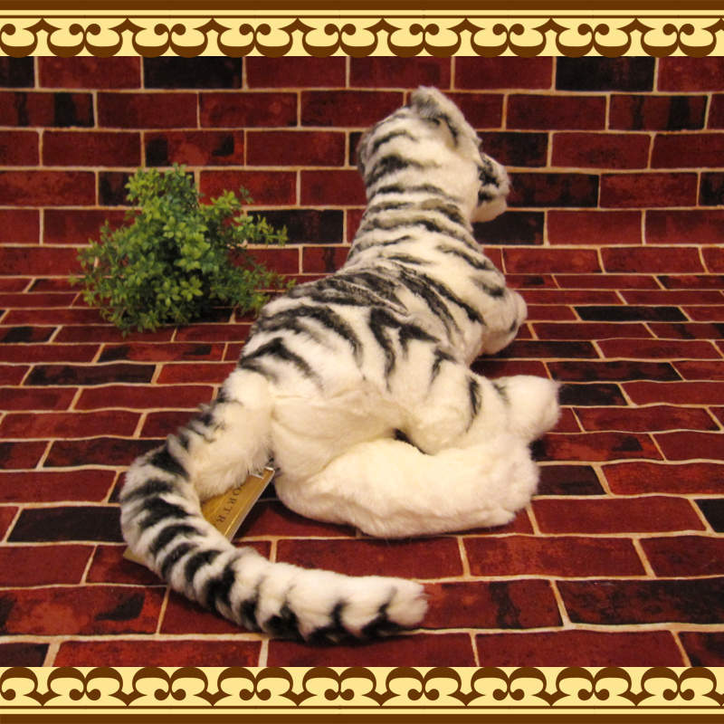  настоящий . тигр. мягкая игрушка baby белый Tiger большой .. произведение искусства . главный ... украшение интерьер .. предмет 