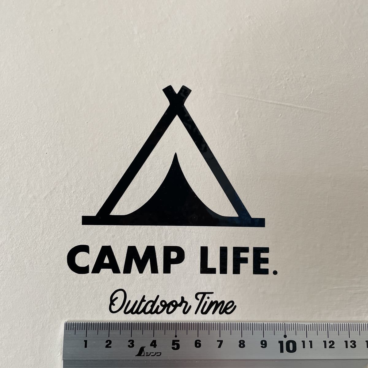 ＣＡＭＰ　ＬＩＦＥ　カッティングステッカー　４