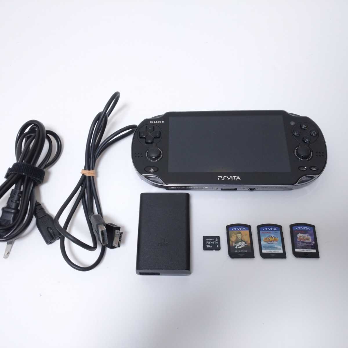 PlayStation Vita Wi-Fiモデル PCH-1100 AA01 クリスタル・ブラック