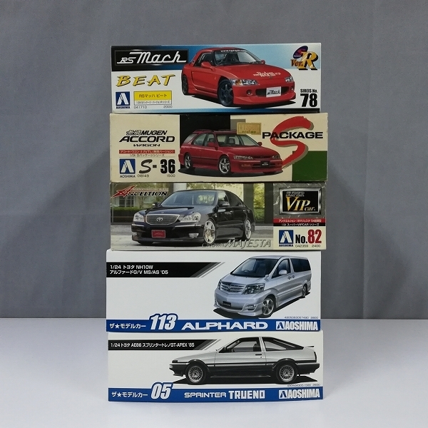 プラモデル完成品 アオシマ 1/24 アンクエルション18マジェスタ'04前期