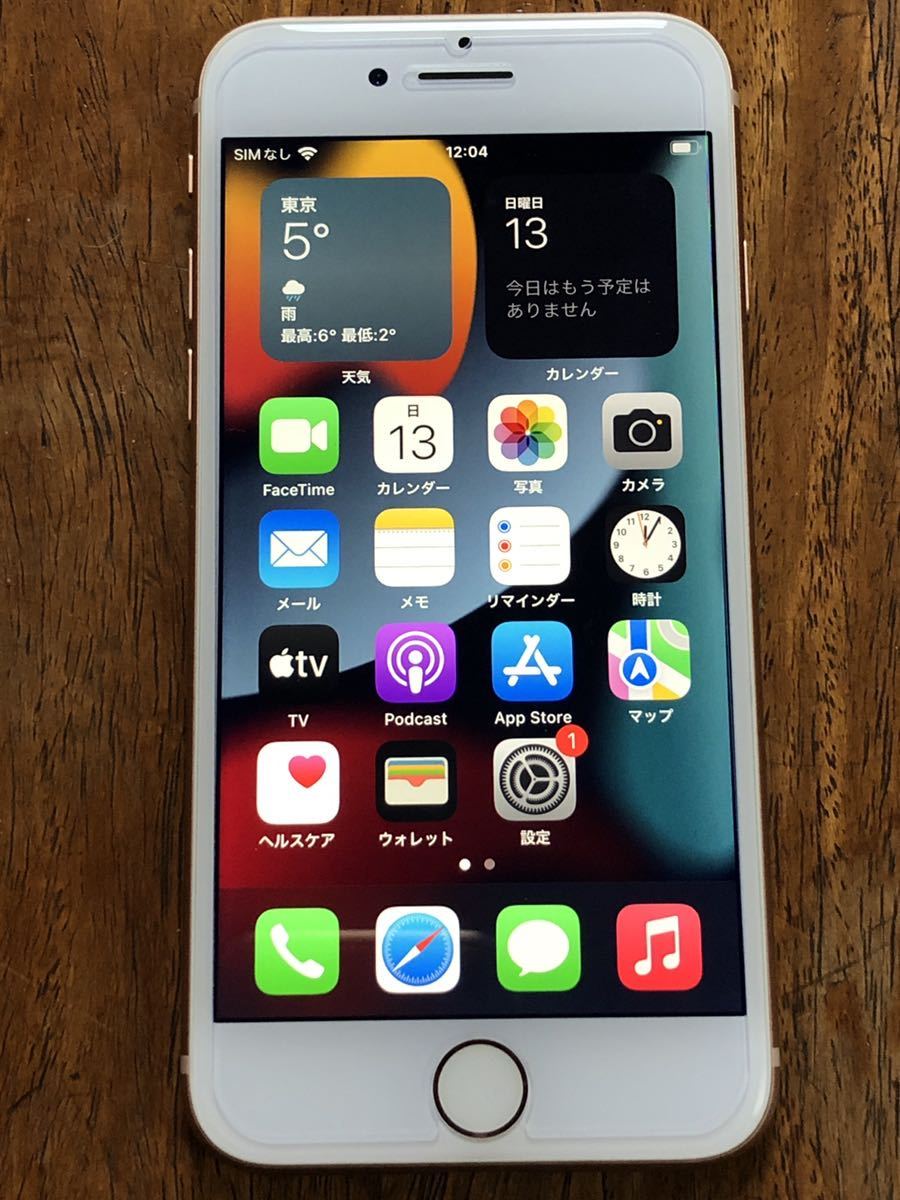 iPhone8 SIMフリー ゴールド 64GB 中古_画像2