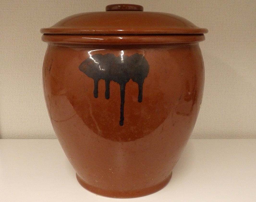 クラシック 新品未使用品◇常滑焼久松窯/丸蓋付かめ(つぼ)/4号(7.2L ...