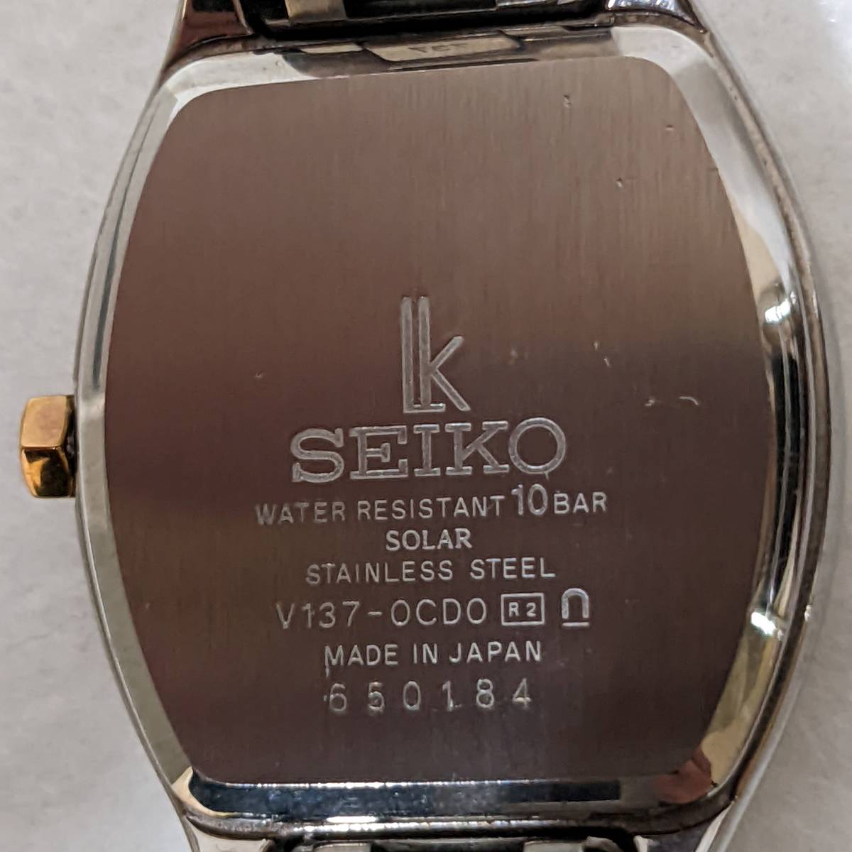 11584】SEIKO セイコー 腕時計 LUKIA ルキア V137-OCDO レディース