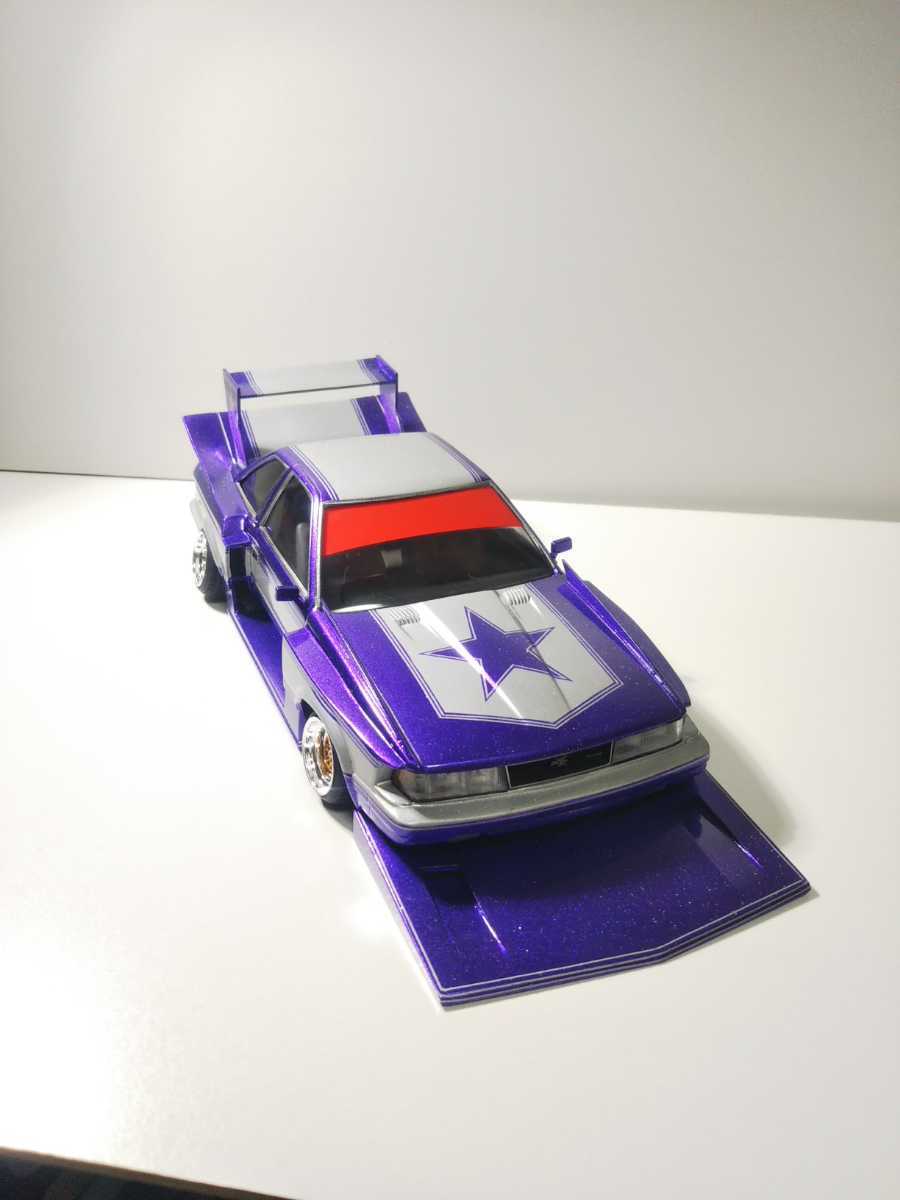 アオシマ プラモデル 1/24 10ソアラ シルエット 街道レーサー アオシマ プラモデル 1/24 10ソアラ シルエット 街道レーサー