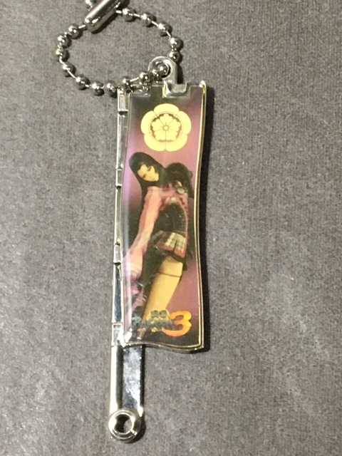 [. city ] Bassara Sengoku BASARA3 metal .. flag holder Shokugan 