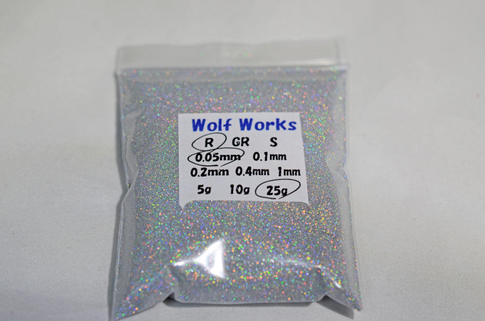 ヤフオク! - 【WOLF WORKS】レインボーラメフレーク 0.05mm 2...