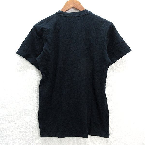 y■アディダスオリジナルス/ADIDASトレフォイルロゴ Tシャツ■S/S TEE/Z14013■黒【メンズM】MENS/58【中古】_画像3