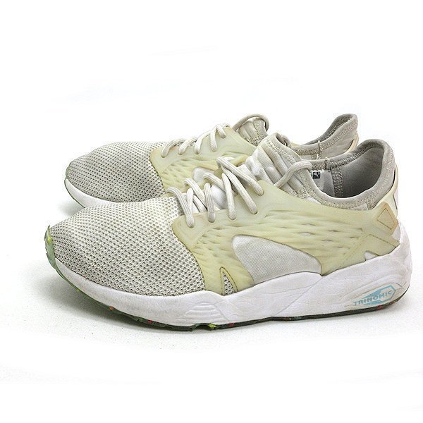 **[22.5cm] Puma /PUMA 364785 BLAZE CAGE KIKU FM сетка спортивные туфли / белый LADIES/142