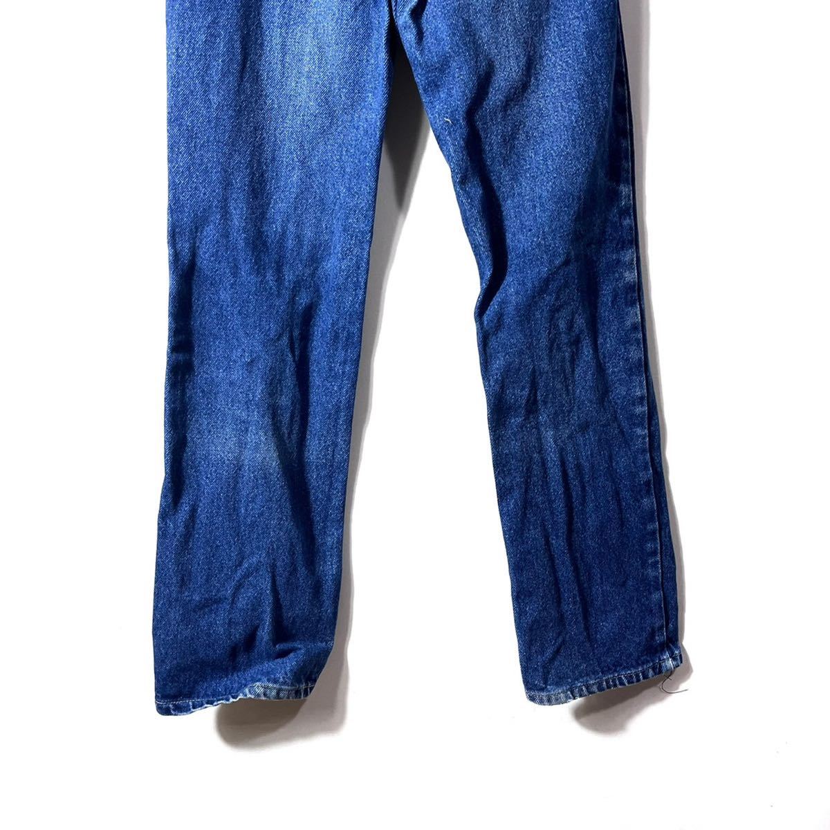 ■子供用 70s 70年代 USA製 ビンテージ Lee リー RIDERS ライダース 520-0147 SLIM スリム ストレート デニムパンツ 古着 アメカジ 12■_画像7