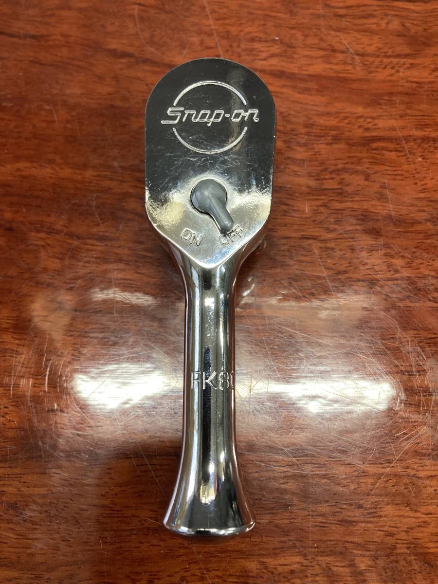 ☆スナップオン☆Snap-on☆スタビーラチェットハンドル☆差込み角:9.5