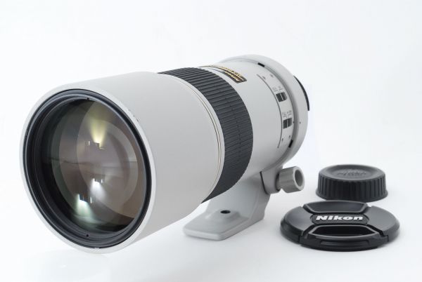 ニコン AF-S 300mm F4D ED IF ライトグレー 希少-