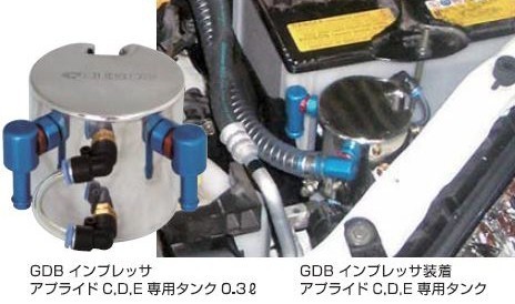 【CUSCO/クスコ】 ストリートオイルキャッチタンク 0.6L ホンダ CR-X EG2 [315-009-A]_画像3