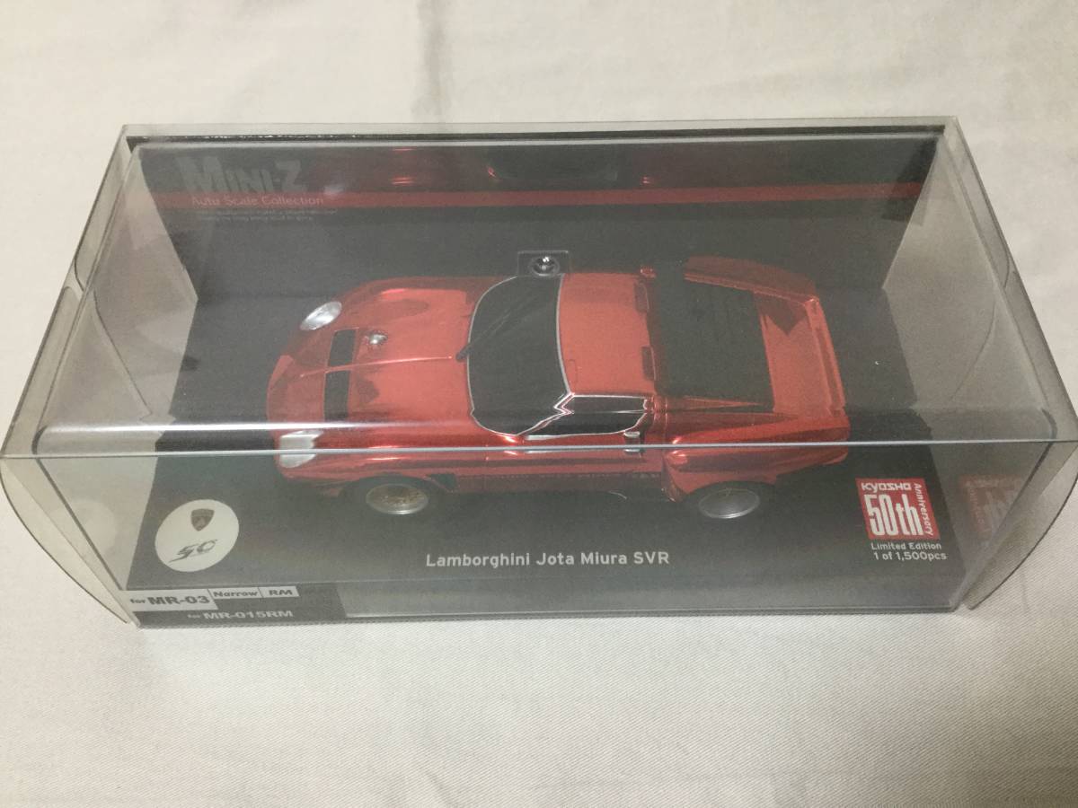 レア】京商 ミニッツ☆ランボルギーニ イオタ SVR☆Lamborghini Miura