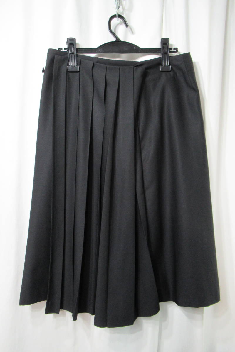 yohji yamamoto femme プリーツデザイン 巻きスカート（FR-S26-126）