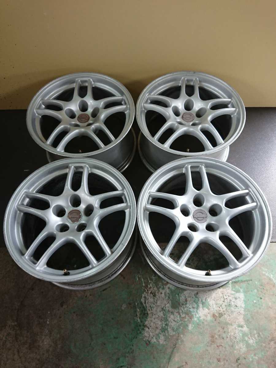 日産純正 BCNR33 スカイライン GT-R 17インチ 9J+30 PCD114.3 5穴 4本